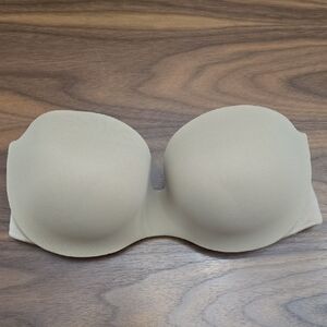 Warners 34C Strapless Bra Cream With Straps